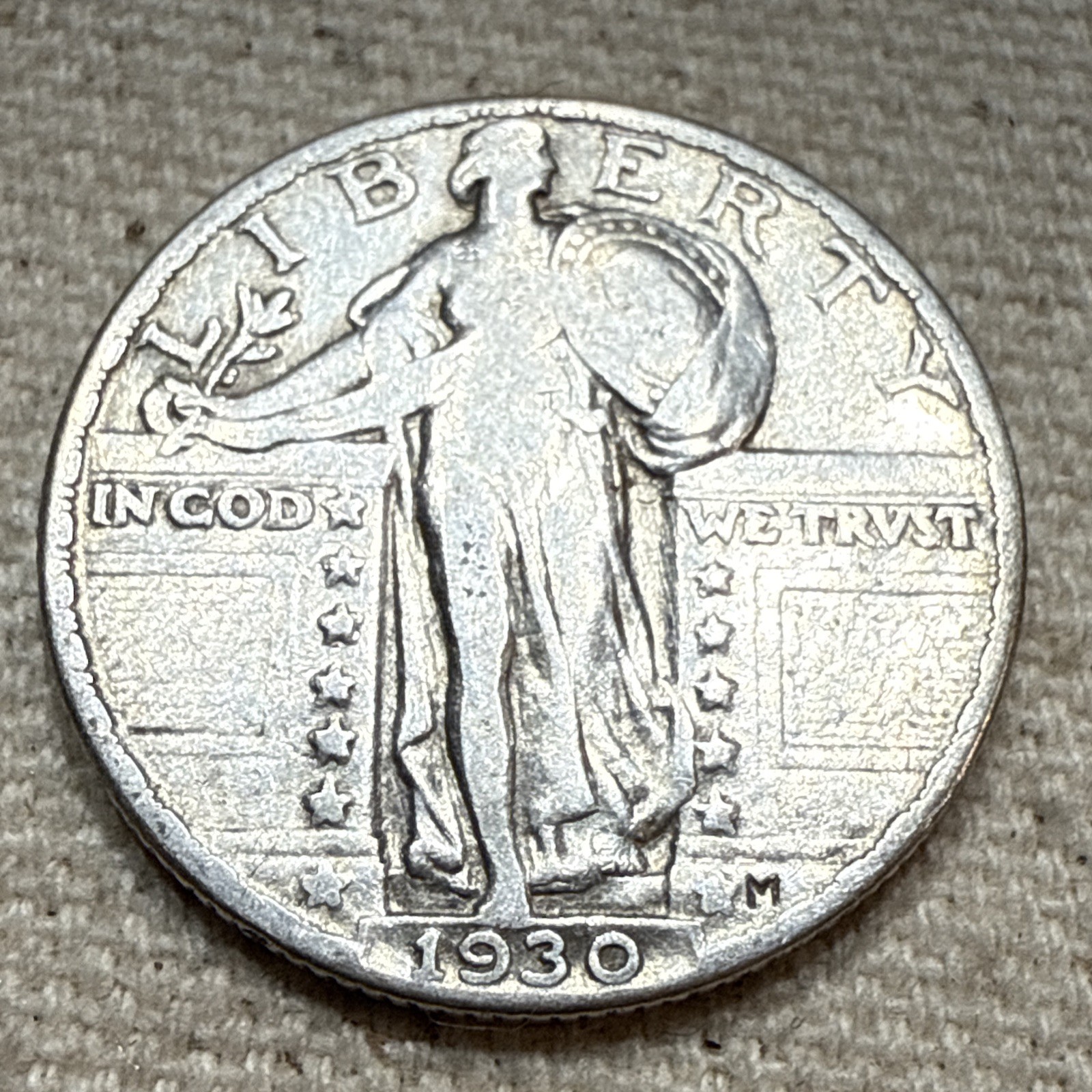 1930 Standing Liberty Quarter Nice