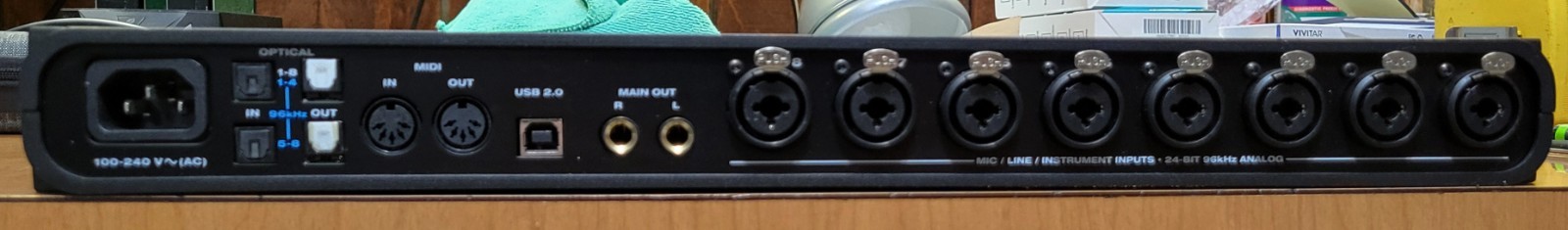MOTU 8PRE USB * 8 Microphone Preamps * A/D Converter * Audio Interface * USB2