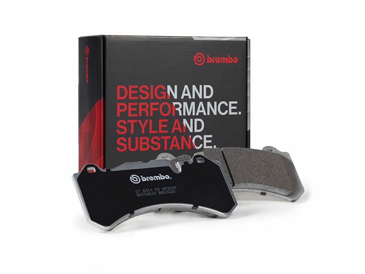 BREMBO FRONT BRAKE PADS KIT FOR A3 (8L1) 1.9 TDI 66 KW 09/96 - 07/01