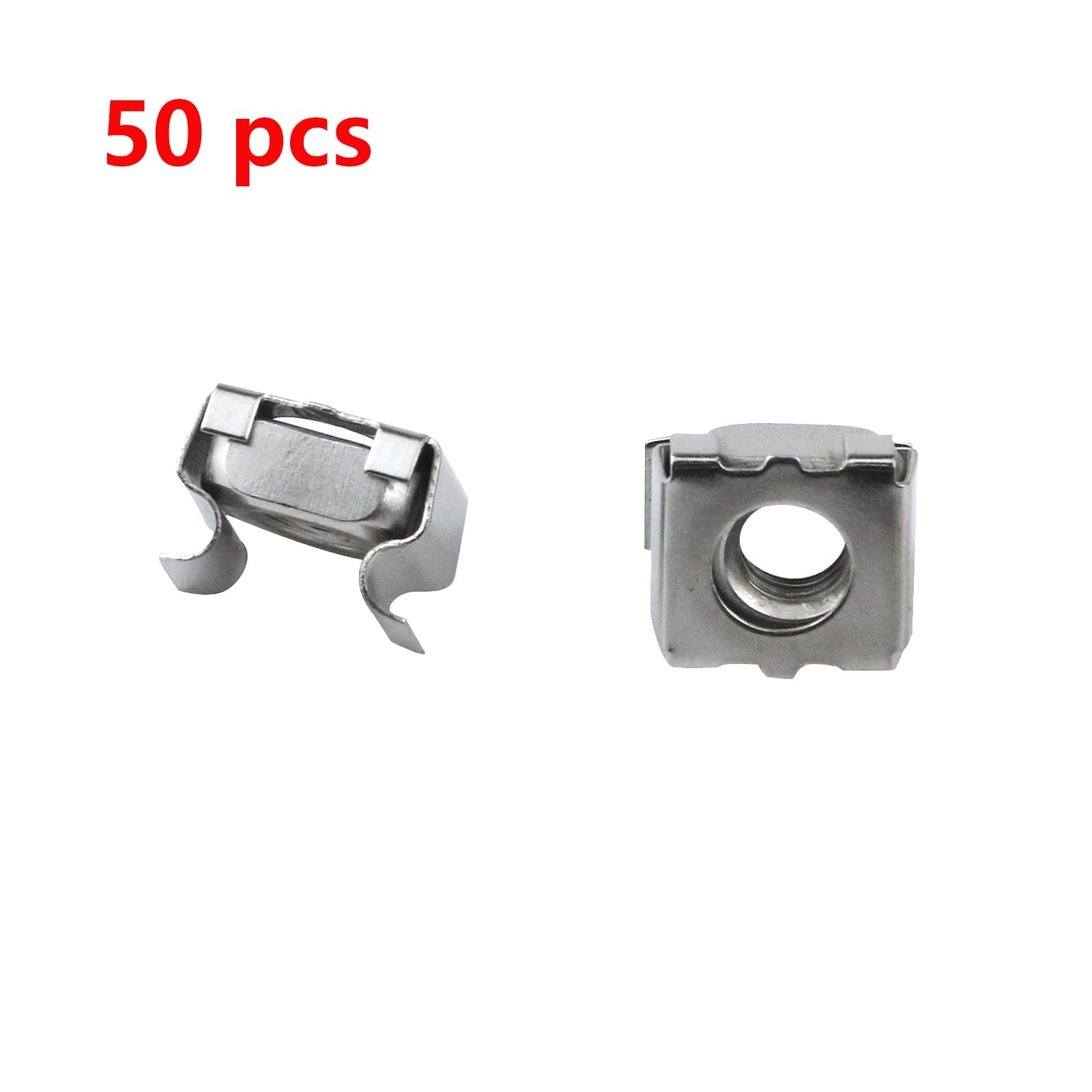 Antrader M6 Cage Nuts, M6 Mounting Cage Nuts for Server Shelves Rack & Cabine...