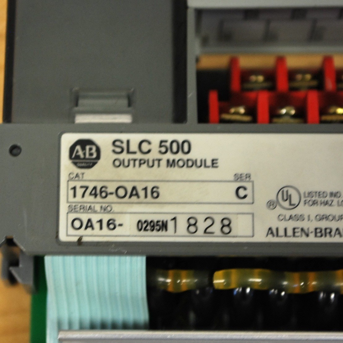 Allen Bradley 1746-OA16 Output Module Series C - USED