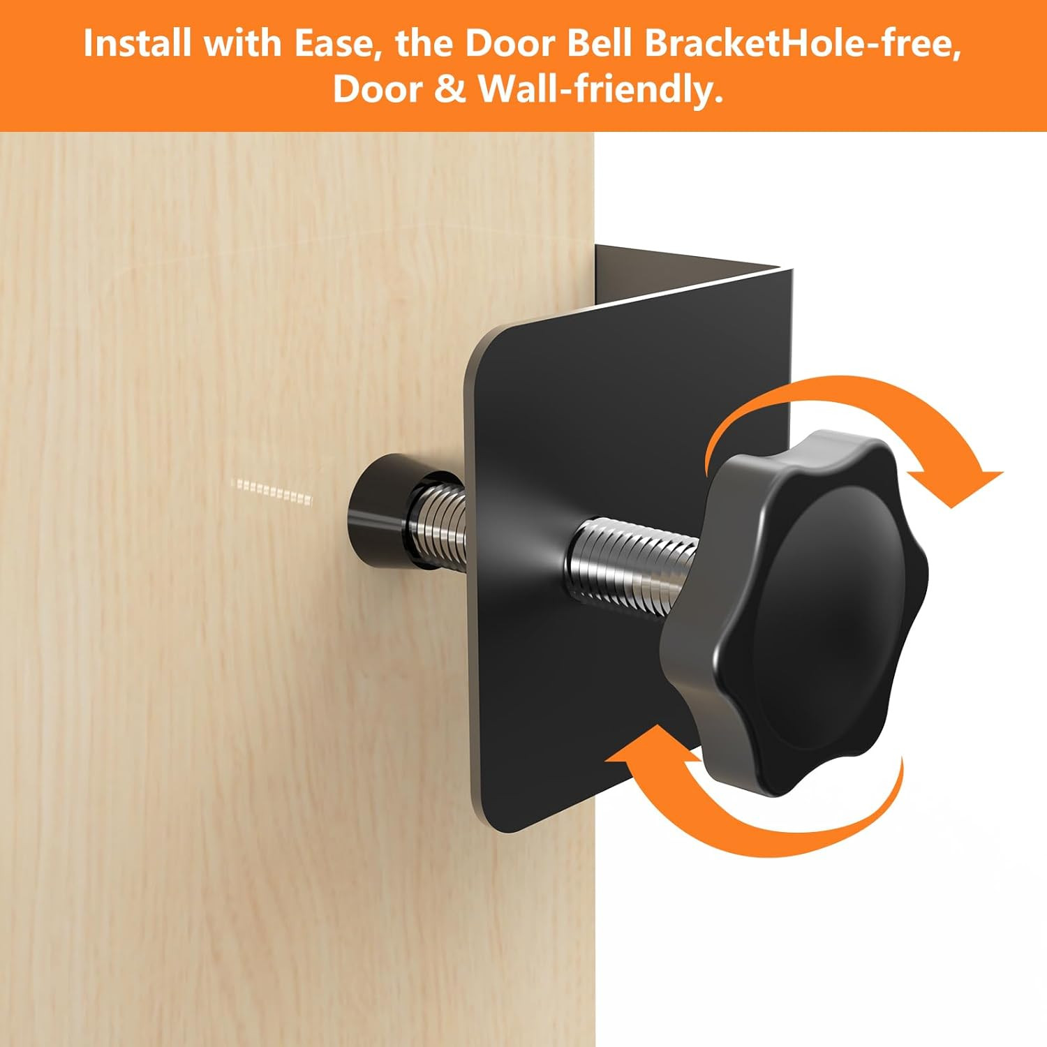 Anti-Theft Door Mount Eufy E340 No-Drill Adjustable Mounting Bracket Eufy Sensor