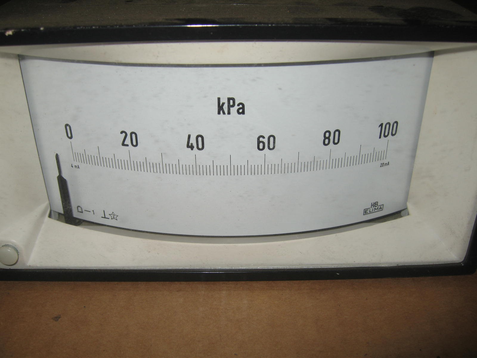 Hartmann & Braun Elima 0-100kPa Panel Meter 4mA-20mA