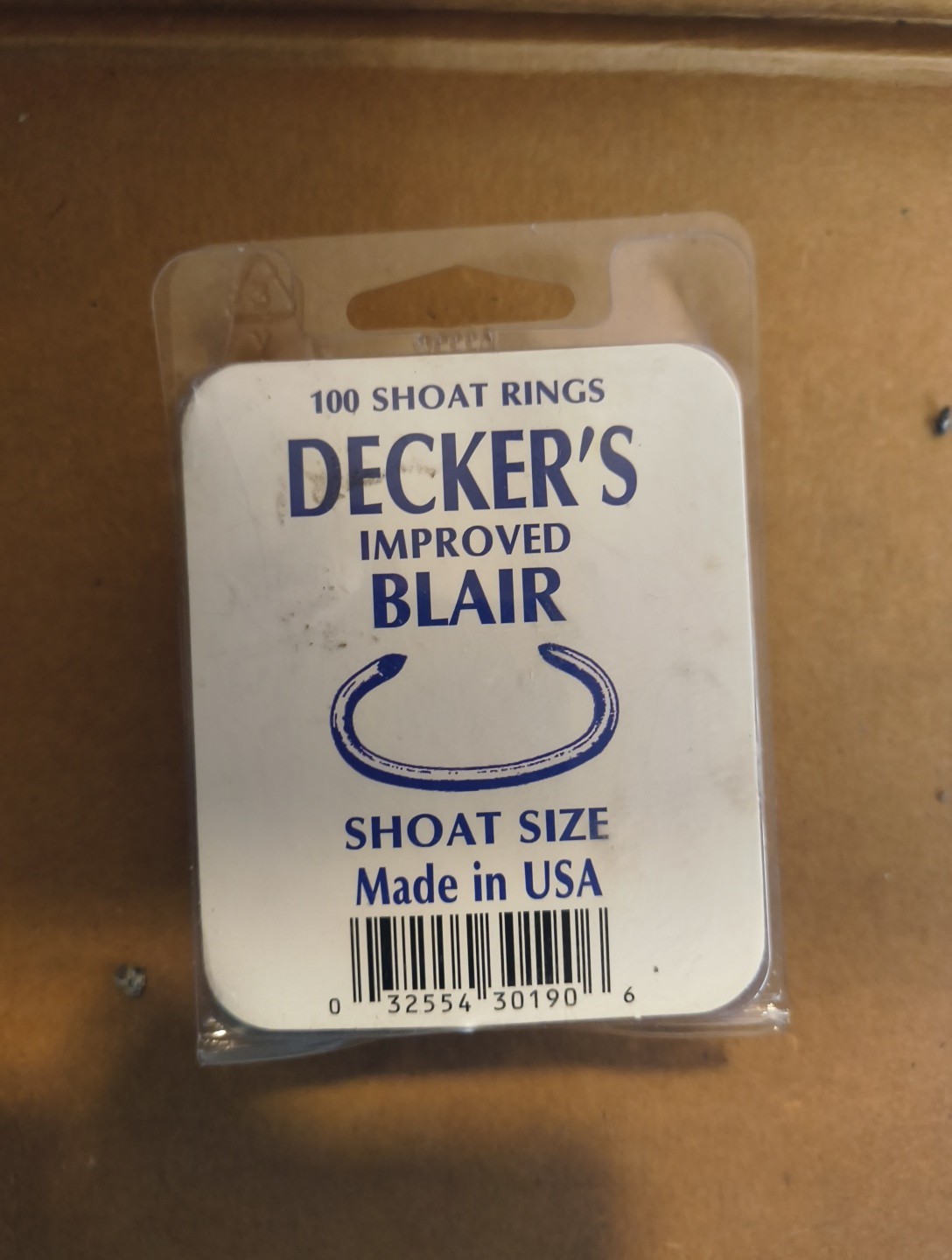 Shoat Rings Decker MFG. Blair Shoat Rings  Box of 100 rings  #5