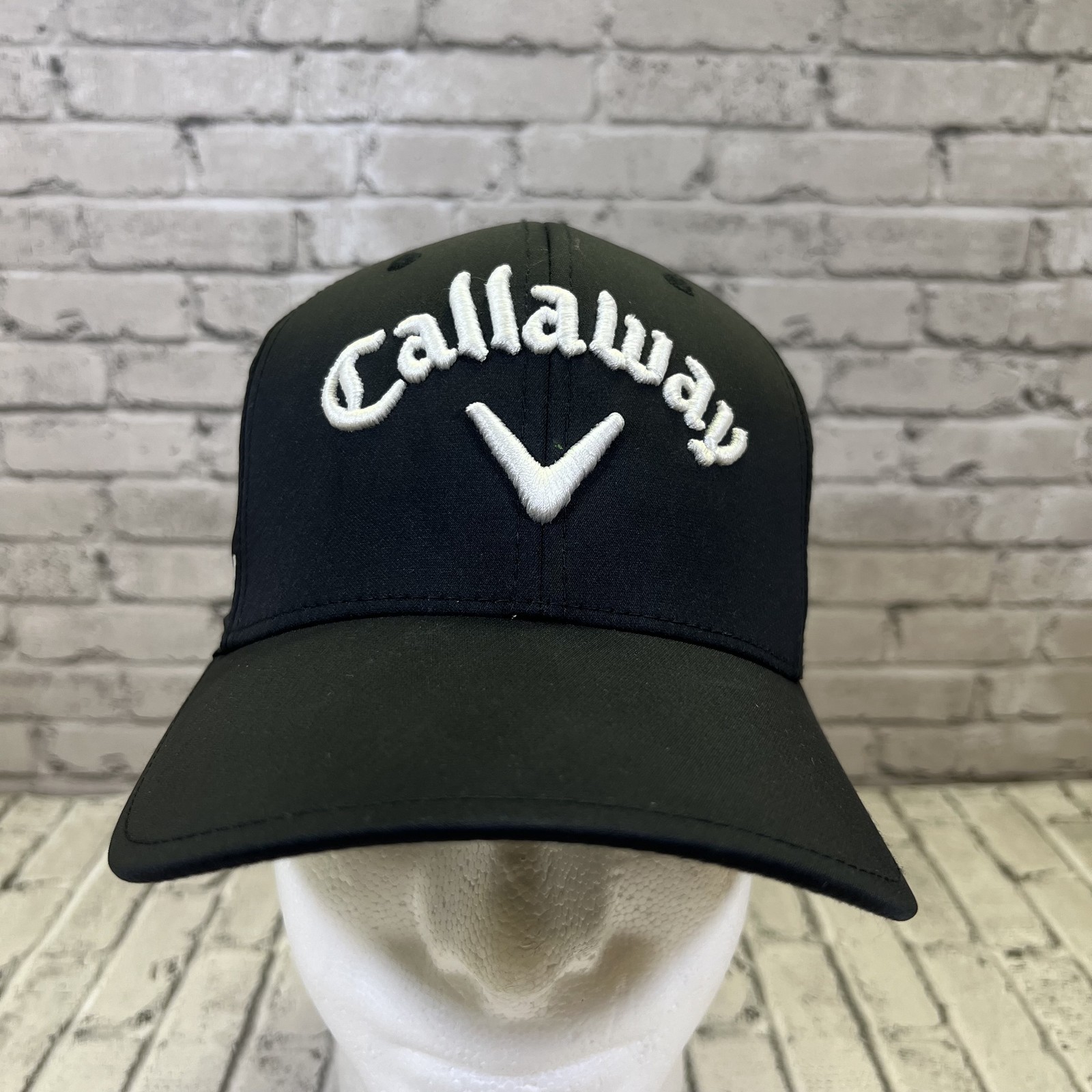 Callaway Golf Hat Cap Fitted XS-S Black Flexfit Mens Paradym Apex Odyssey Tour