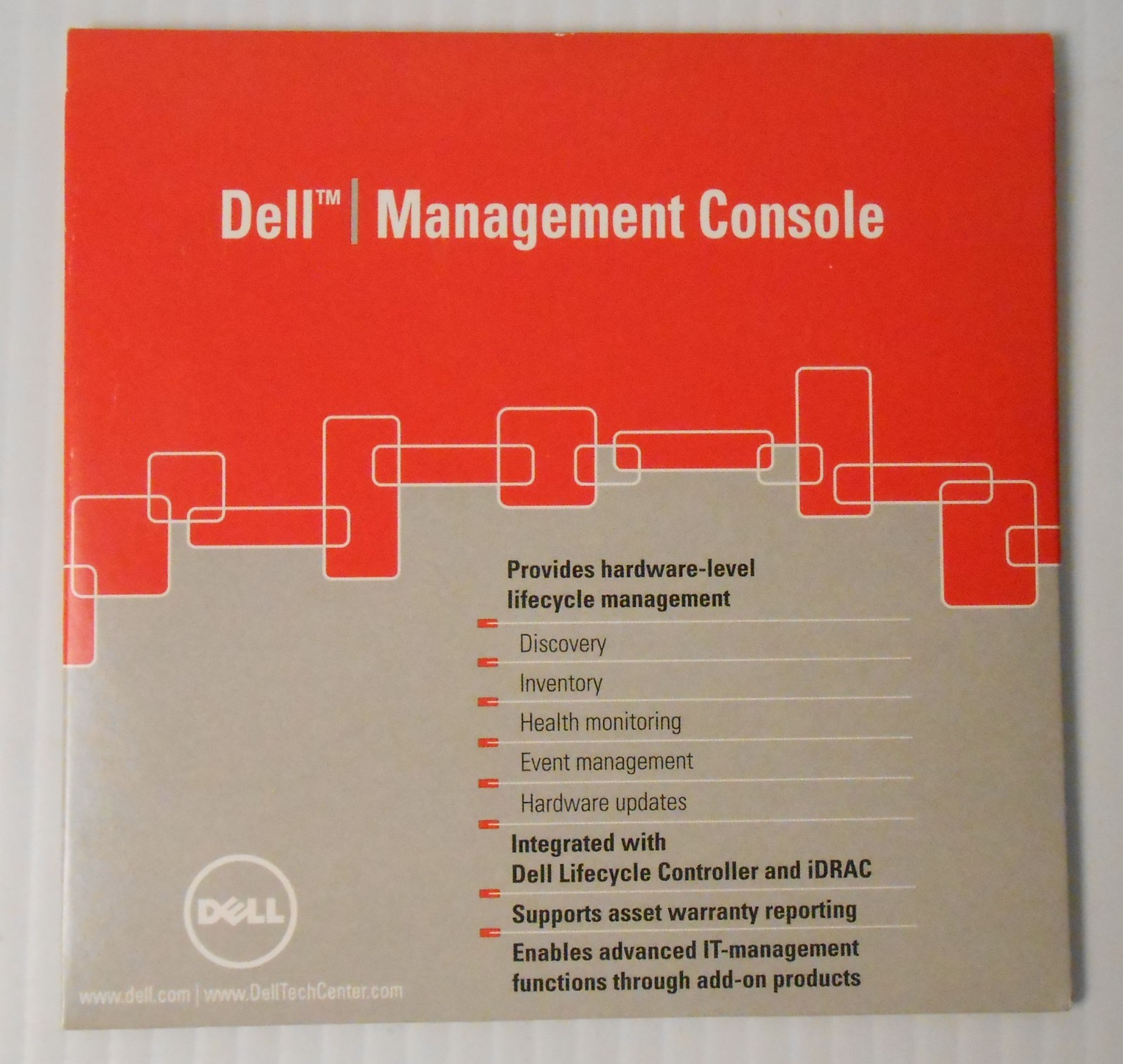 Sealed Dell Management Console CD-ROM Version 2 0KWD7G