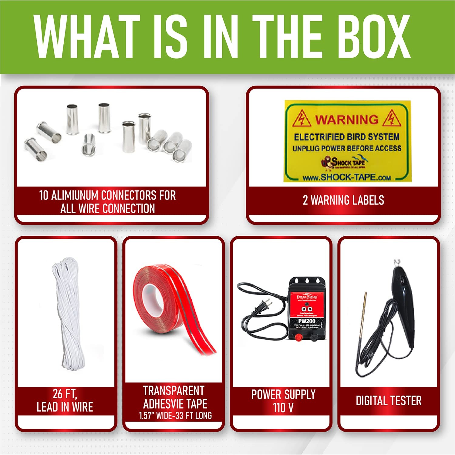 kit for Pigeon & Bird Control - Bird Trainer Solution for Keeping Birds Away ...
