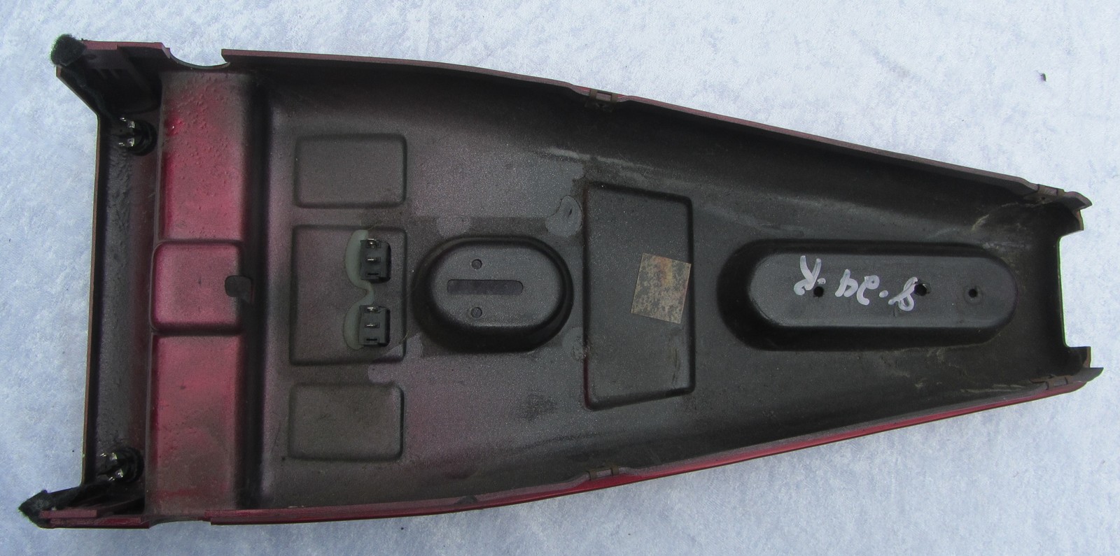 "PRIDE HURRICANE" ~ "FOREPANEL" with LIGHT SWITCH BLINKERS NICE RED COLOR