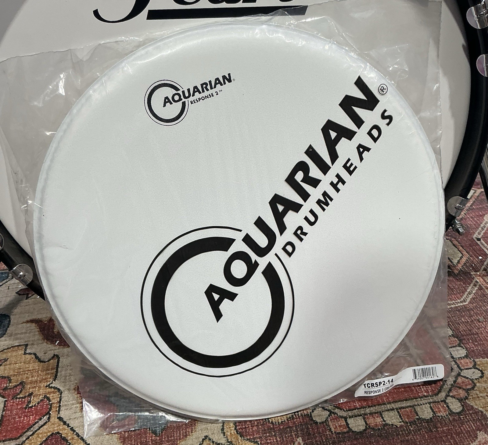Aquarian Response 2 14" Texture Coated Drum Head - TCRSP2-14