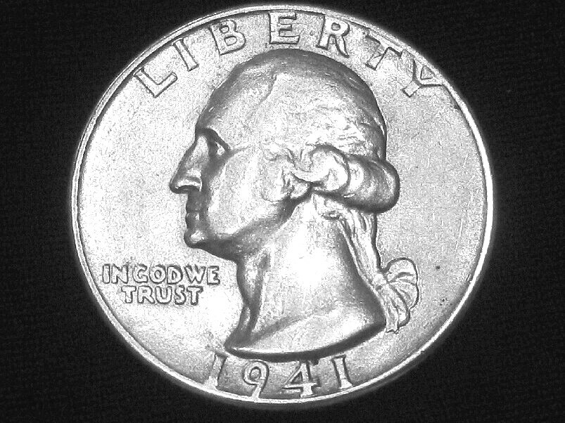 1941 Washington Quarter --- Almost Uncirculated