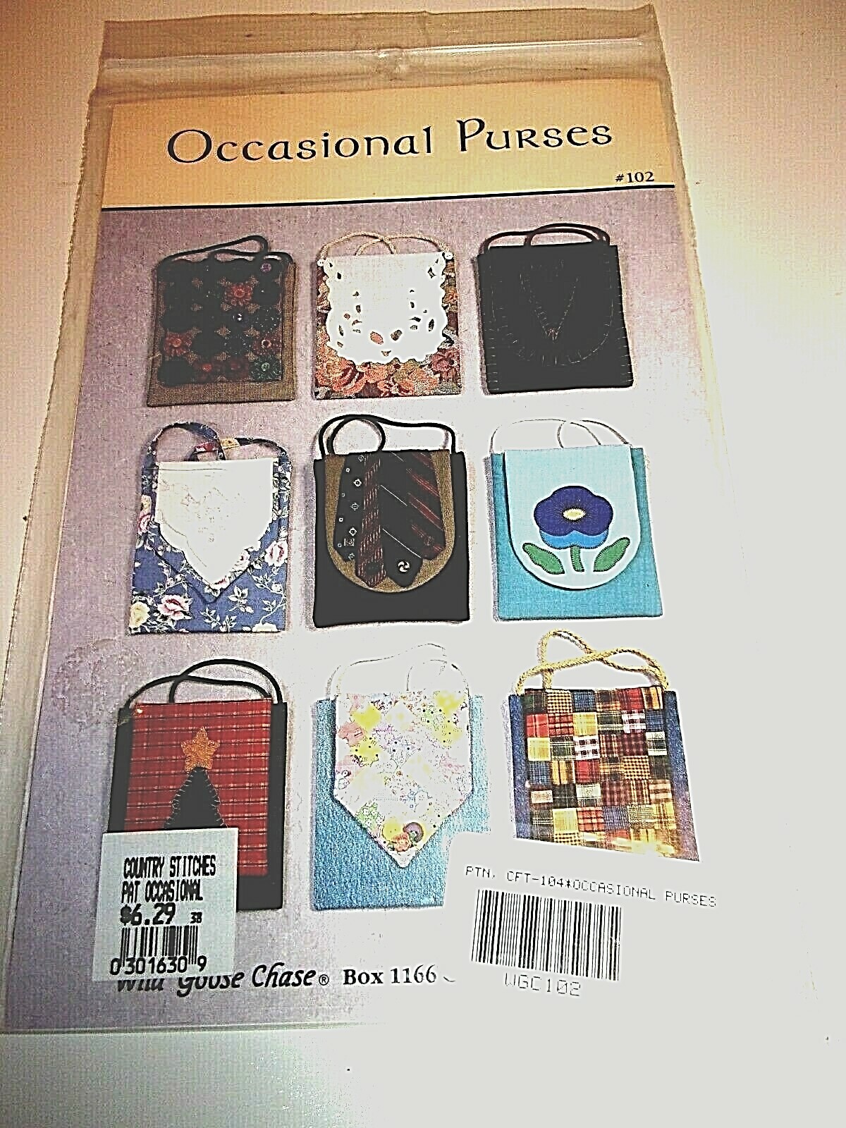 "OCCASIONAL PURSES" BY WILD GOOSE CHASE