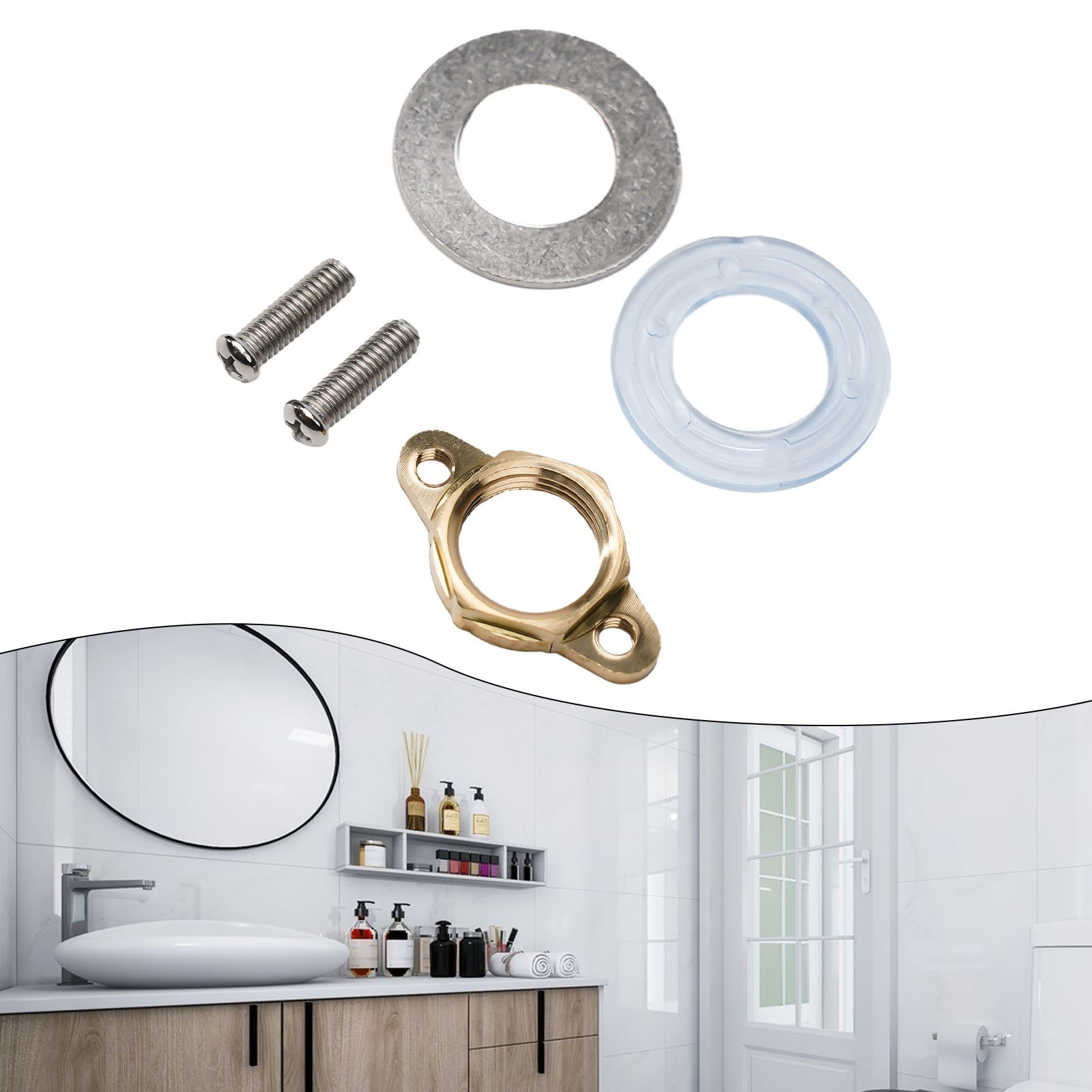 Stable Water Flow with this Threaded Pipe and Hose Fastening Solution!