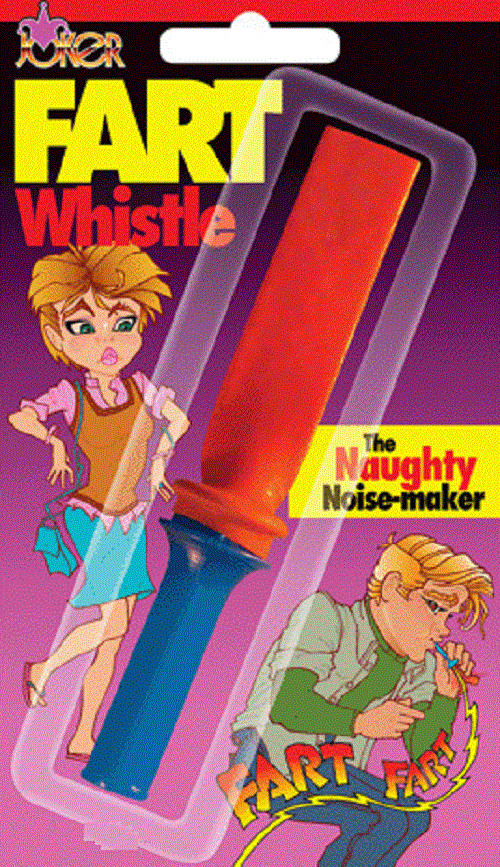 The Famous Fart Whistle - Now You Can Fart On Demand!