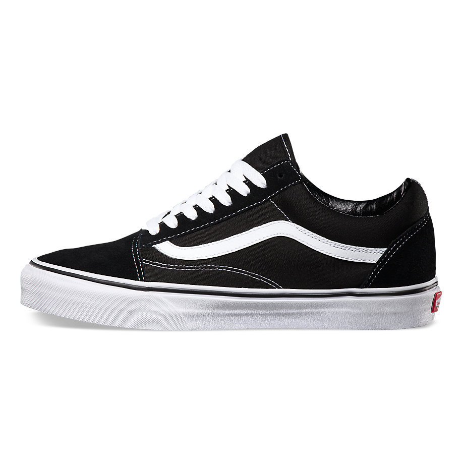 Vans Old Skool Black Skateboarding Shoes Classic Canvas/Suede Fast shipping
