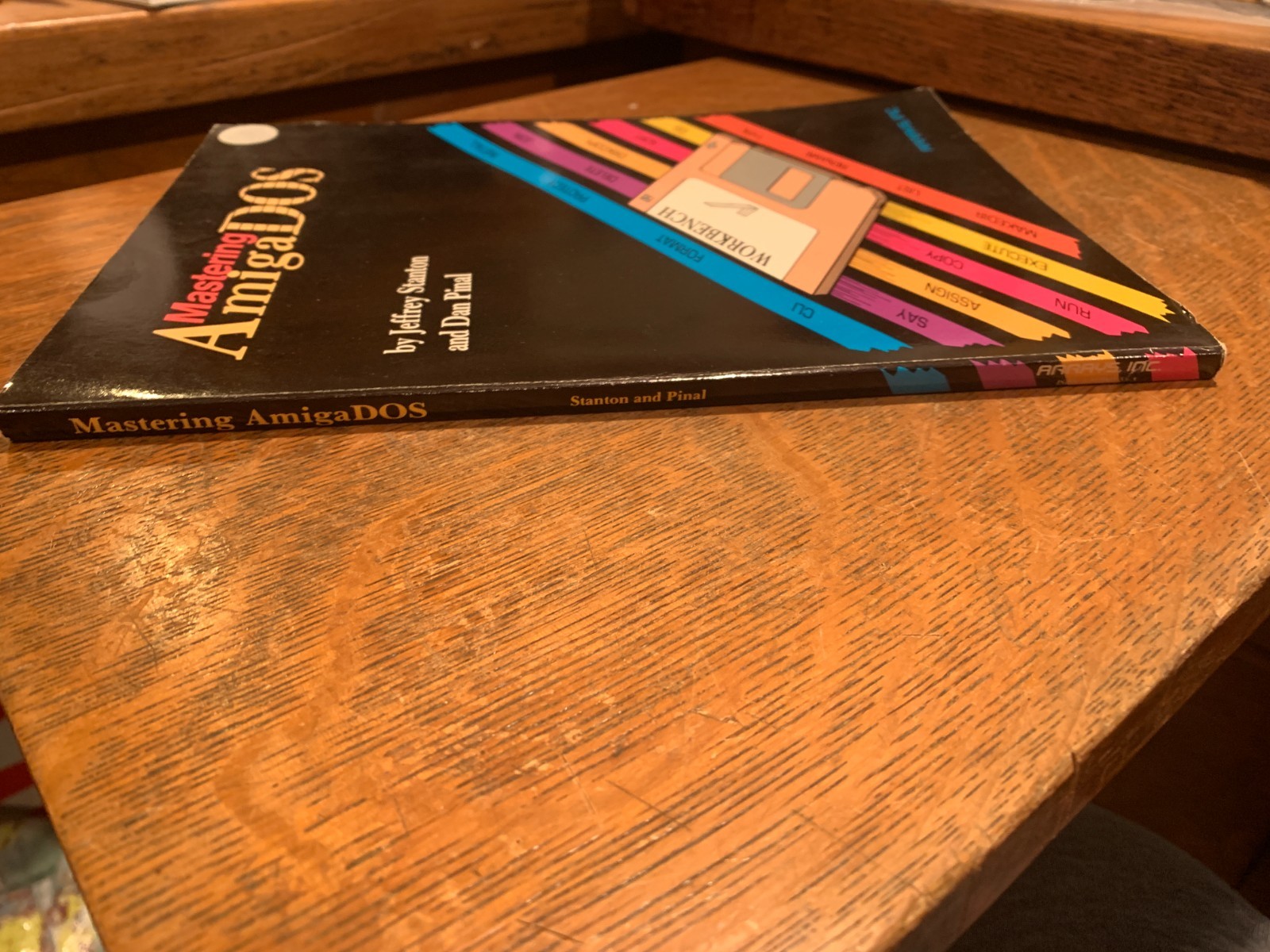Mastering Amiga DOS Book 1986 Stanton Pinal Arrays Vintage Computer Programming