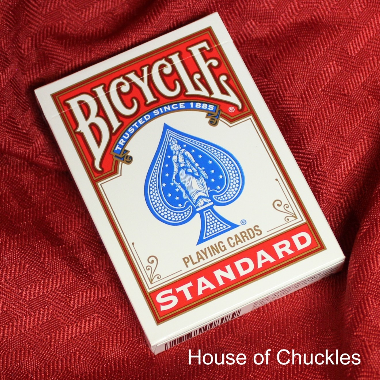 Pop Eyed Popper Deck, Bicycle Playing Cards, Magic Trick - Red