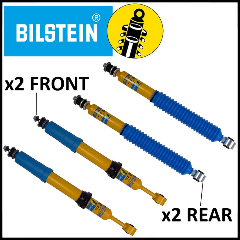 Bilstein B6 4600 Front & Rear Shocks Set fit 2007-09 Toyota FJ Cruiser w/0" Lift
