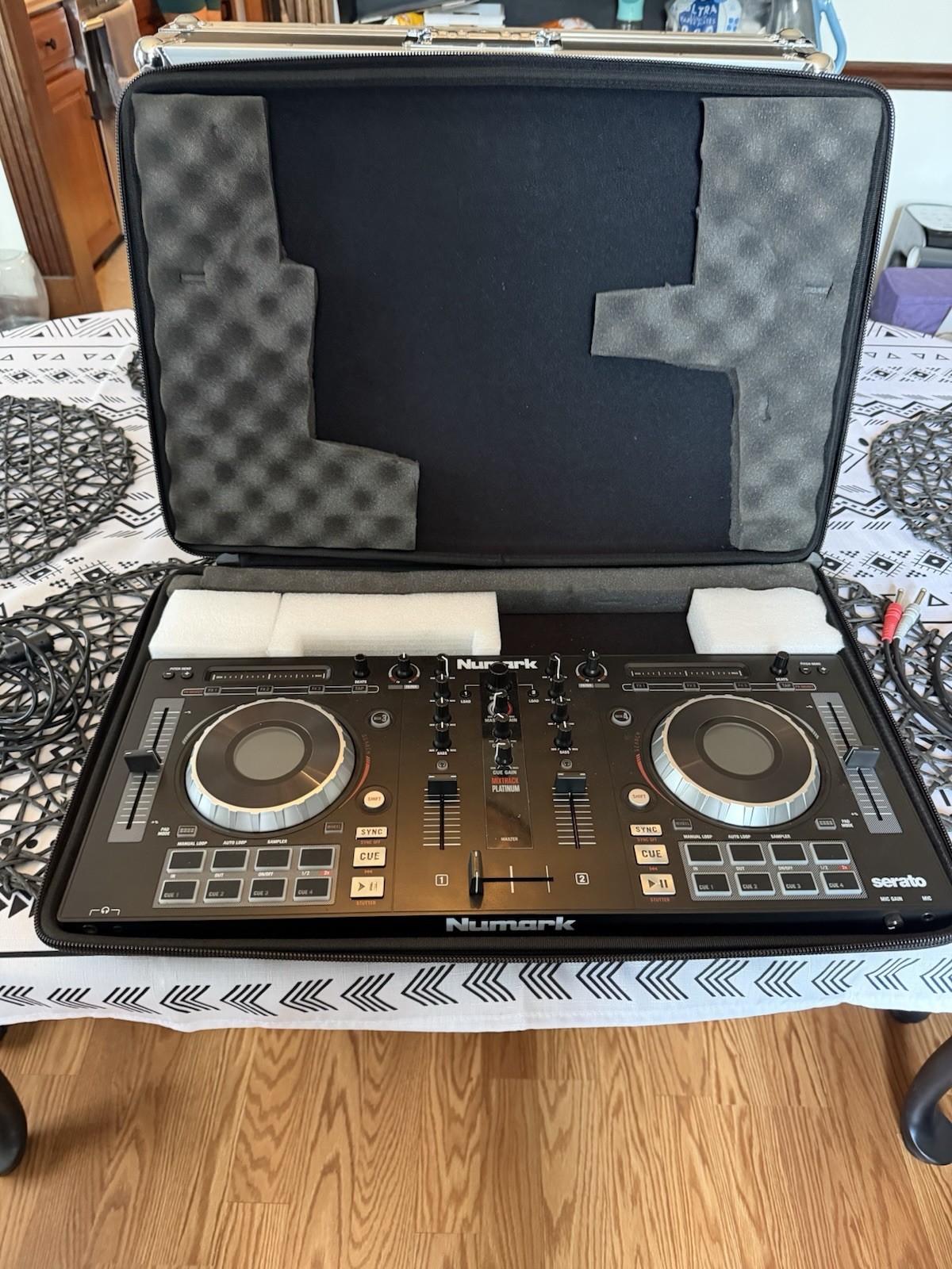 Numark Mixtrack Platinum 4-Deck DJ Controller for Serato DJ