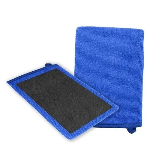 2PCS Car Clay Mitt Auto Detailing,Anti-Scratch Soft Clay Bar Mit for Car