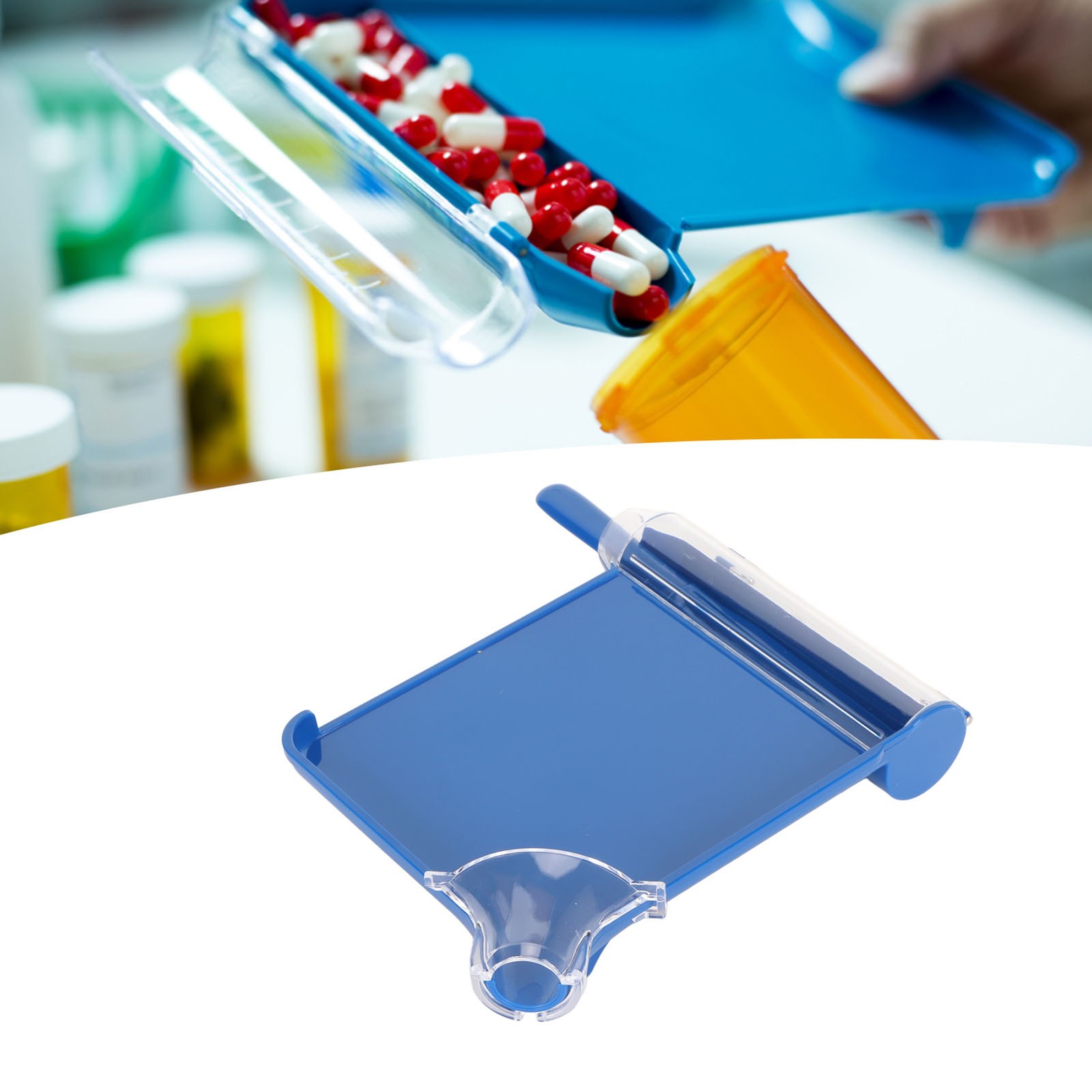 Pharmacy Tablet Counting Tray Safe Plastic Design For Easy Tablet Sorting