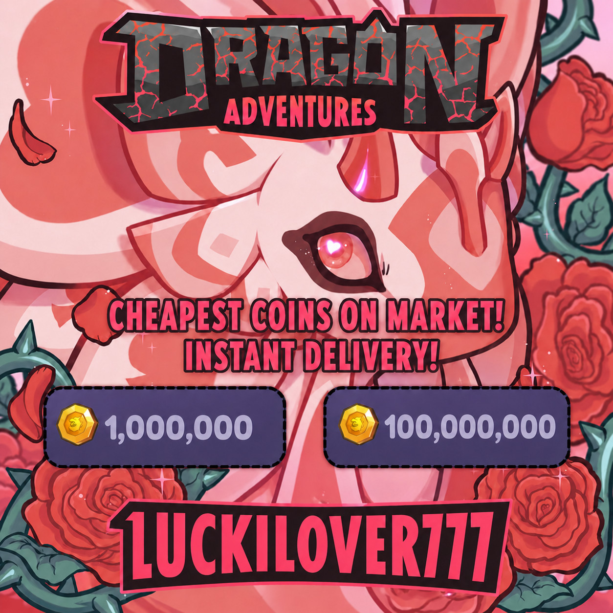 Roblox Dragon Adventures - Cheapest Coins On Market! Instant Delivery!