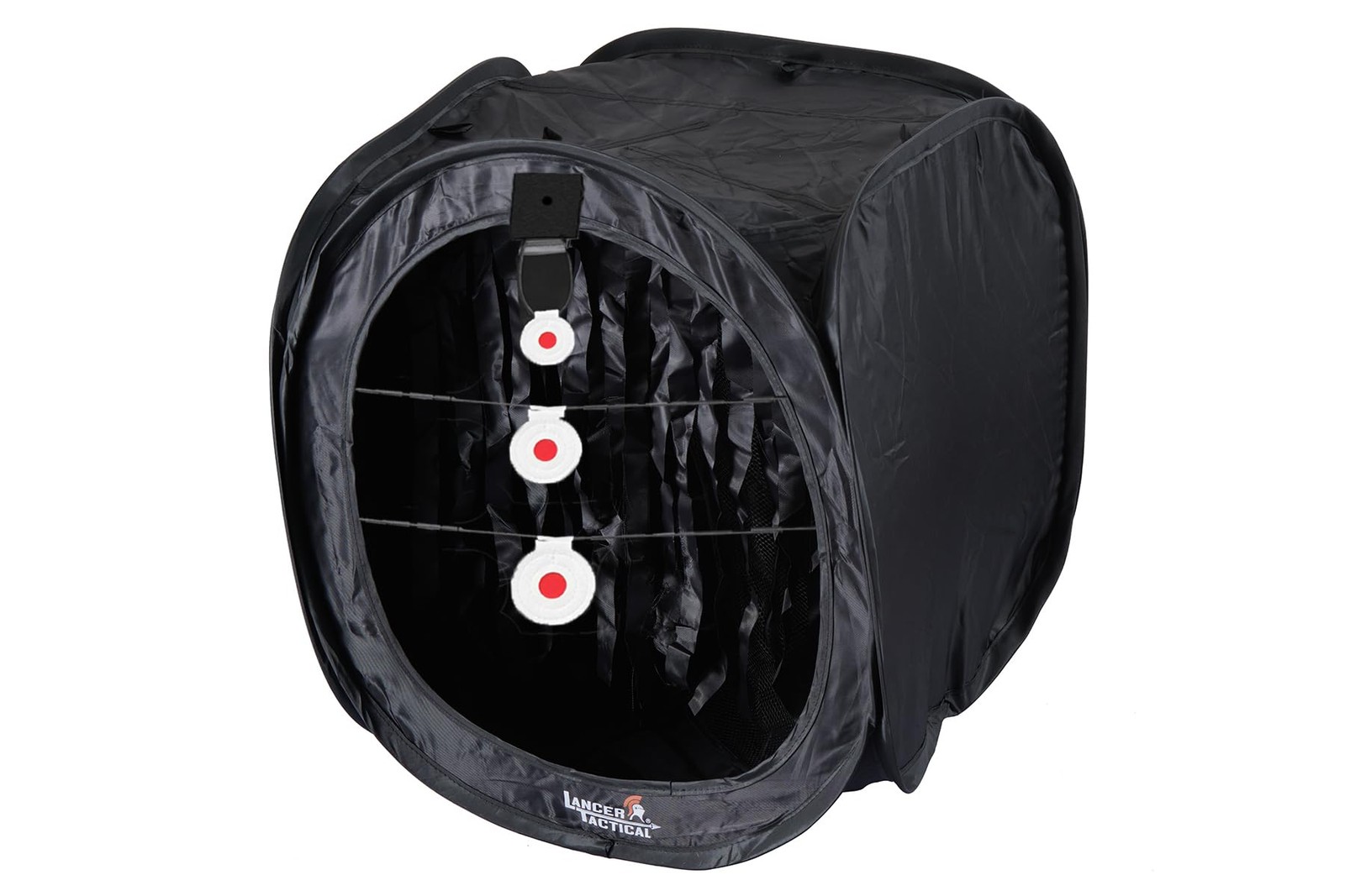 Lancer Tactical Portable Airsoft Target Tent-Black-Non 22 x 19 x 19", Black
