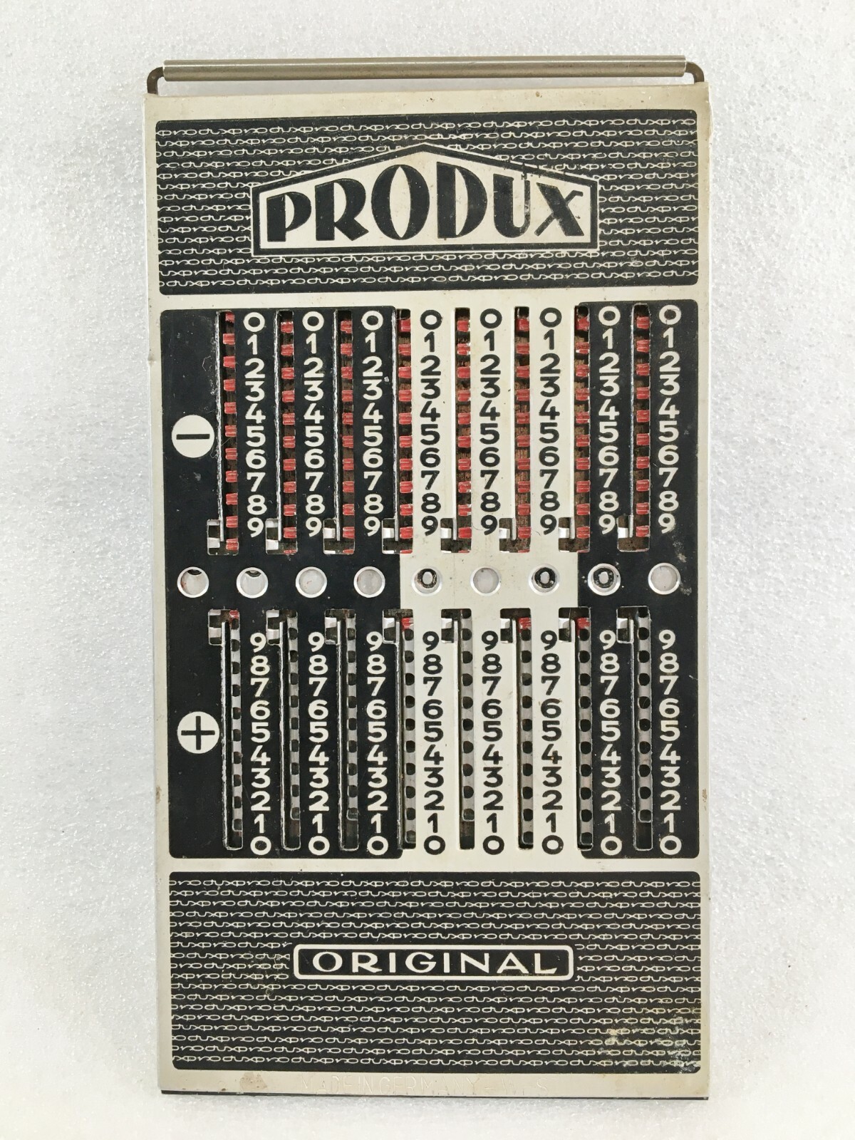 Vintage Produx Original Standard Calcular Numerical Germany
