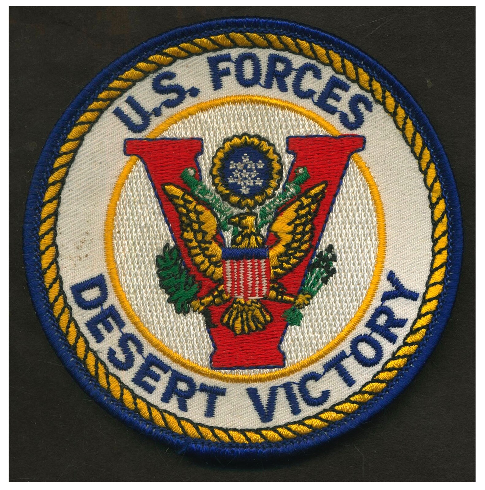US Forces Desert Victory Patch DSDV