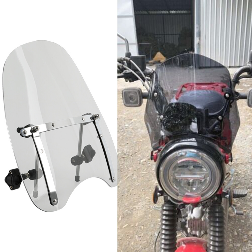 Motorcycle Smoke resistant Windscreen Windshield For Honda Trail 125 CT90 C125AM