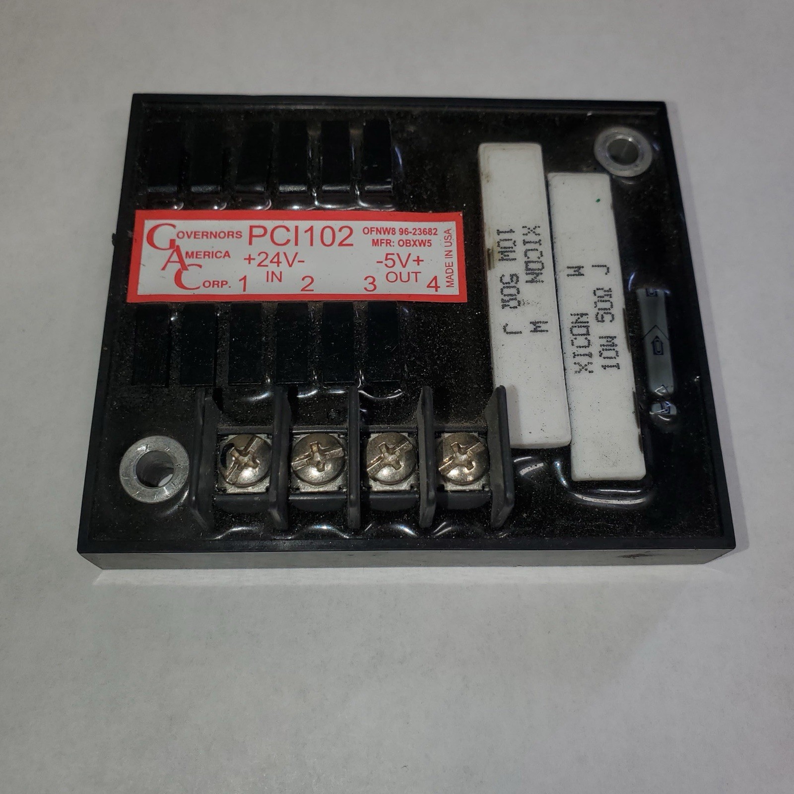 Governors America PCI102 Power Supply