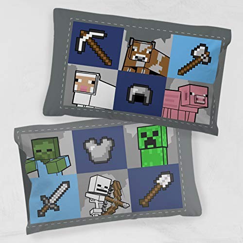 Jay Franco Bedding Features Creeper, Zombie, & Skeleton