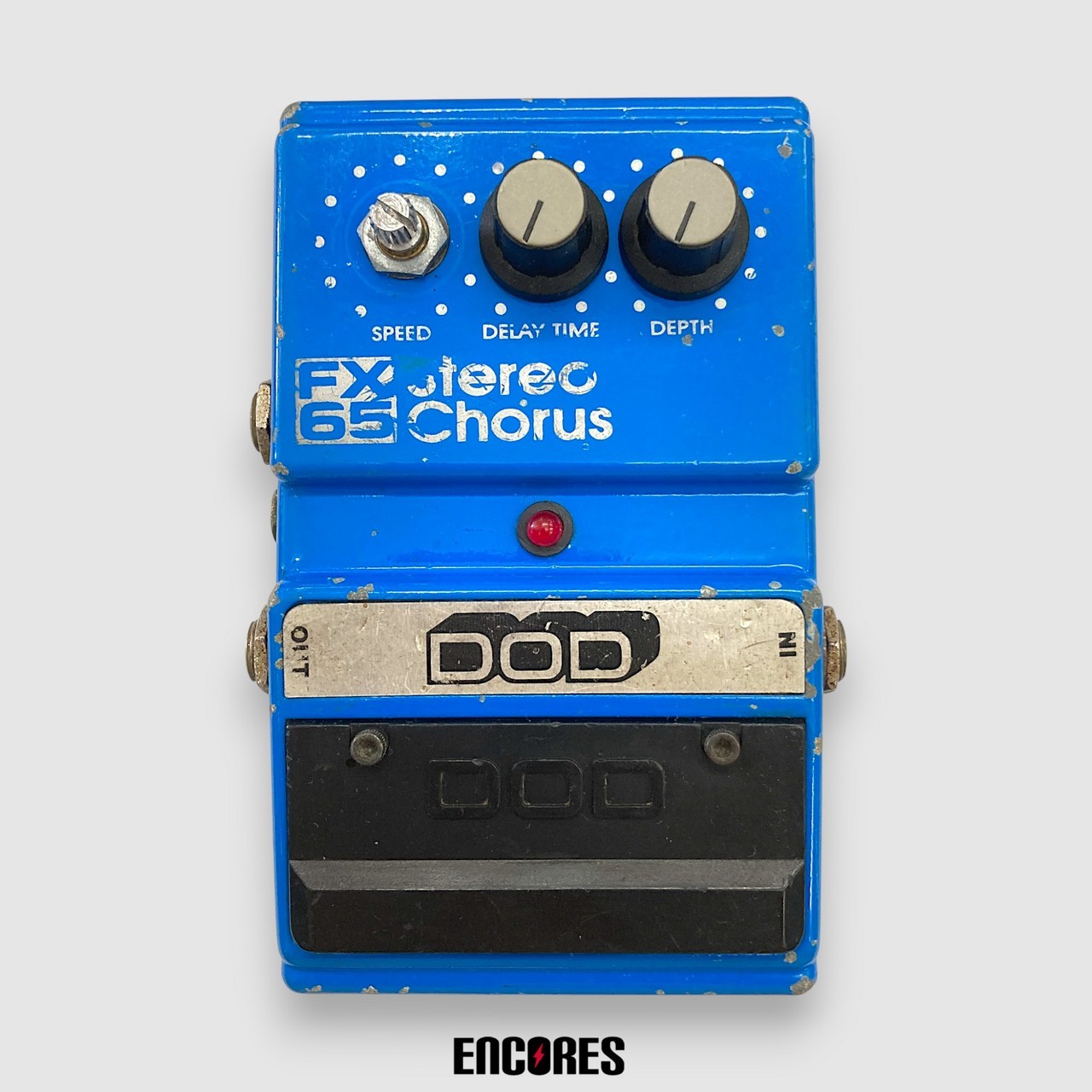 DOD FX65 Stereo Chorus Guitar Effect Pedal with Delay Time Used