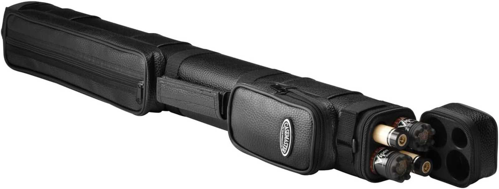 by GLD Products Q-Vault Classic Billiard/Pool Cue Hard Case, Holds 2 Complete 2-