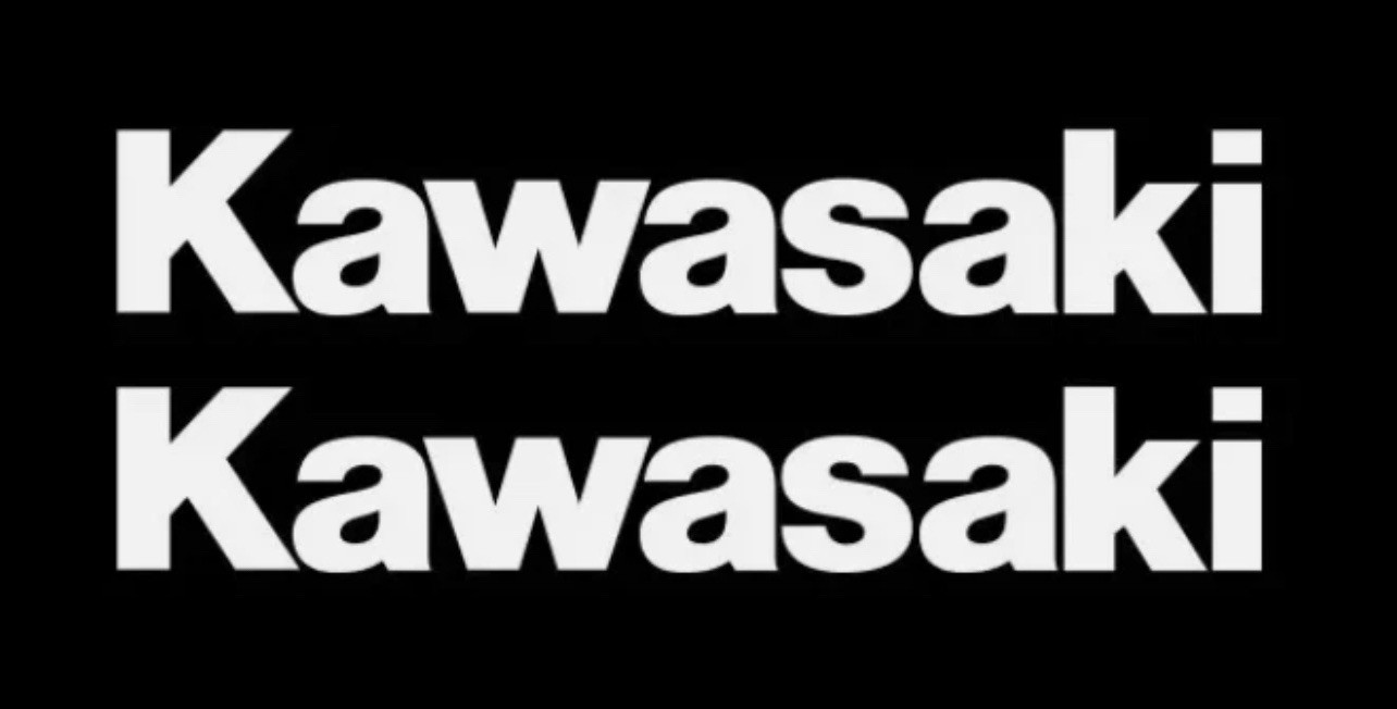 Kawasaki  (Set Of 2) Vinyl Decal Window Truck Sticker Laptop Motorcycle