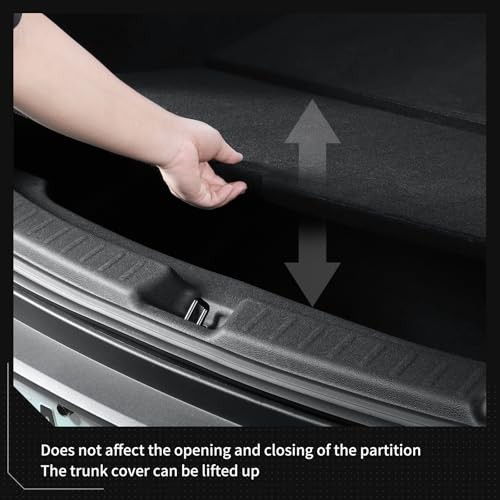Trunk Mat & Bumper Guard for Tesla Model 2PCS Trunk Tailgate Mat+Bumper Guard