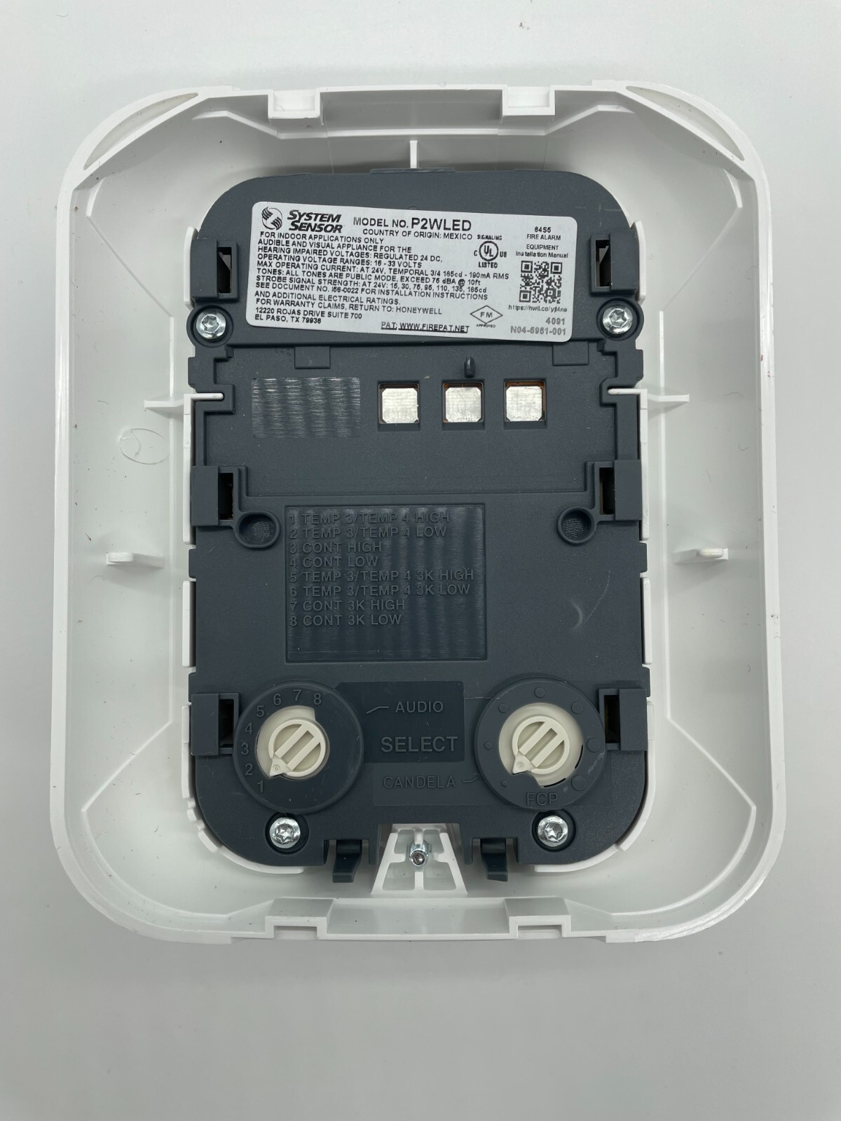 System Sensor P2WLED - Same Day Shipping (SEALED)