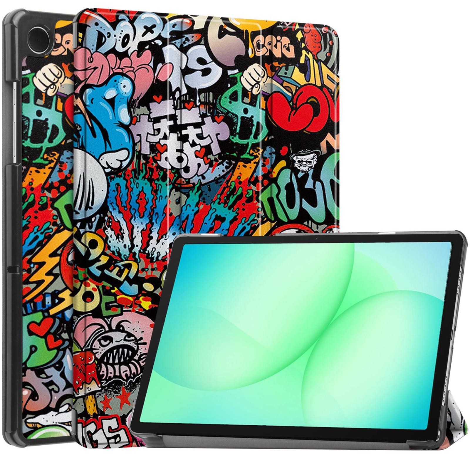 Tablet Case 3folt Wake Up For Samsung Galaxy Tab A11+ Plus / A9+ Plus Cover