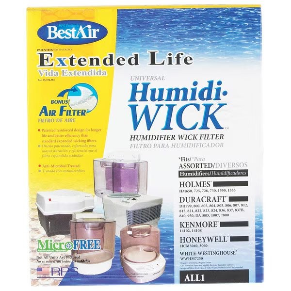 Bestair BestAir Humidifier Wick 1 pk For