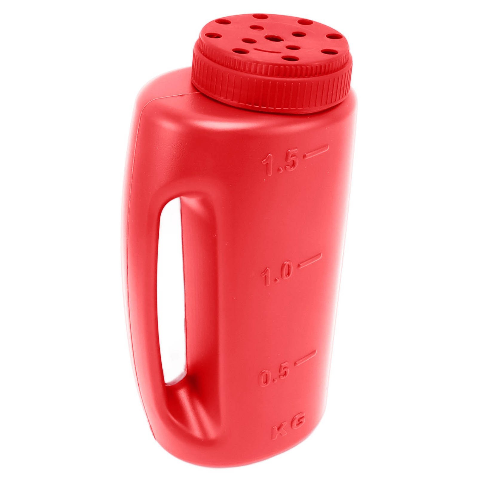 (Red)Handheld Fertilizer Spreader Hand Held Grass Spreader Crop US