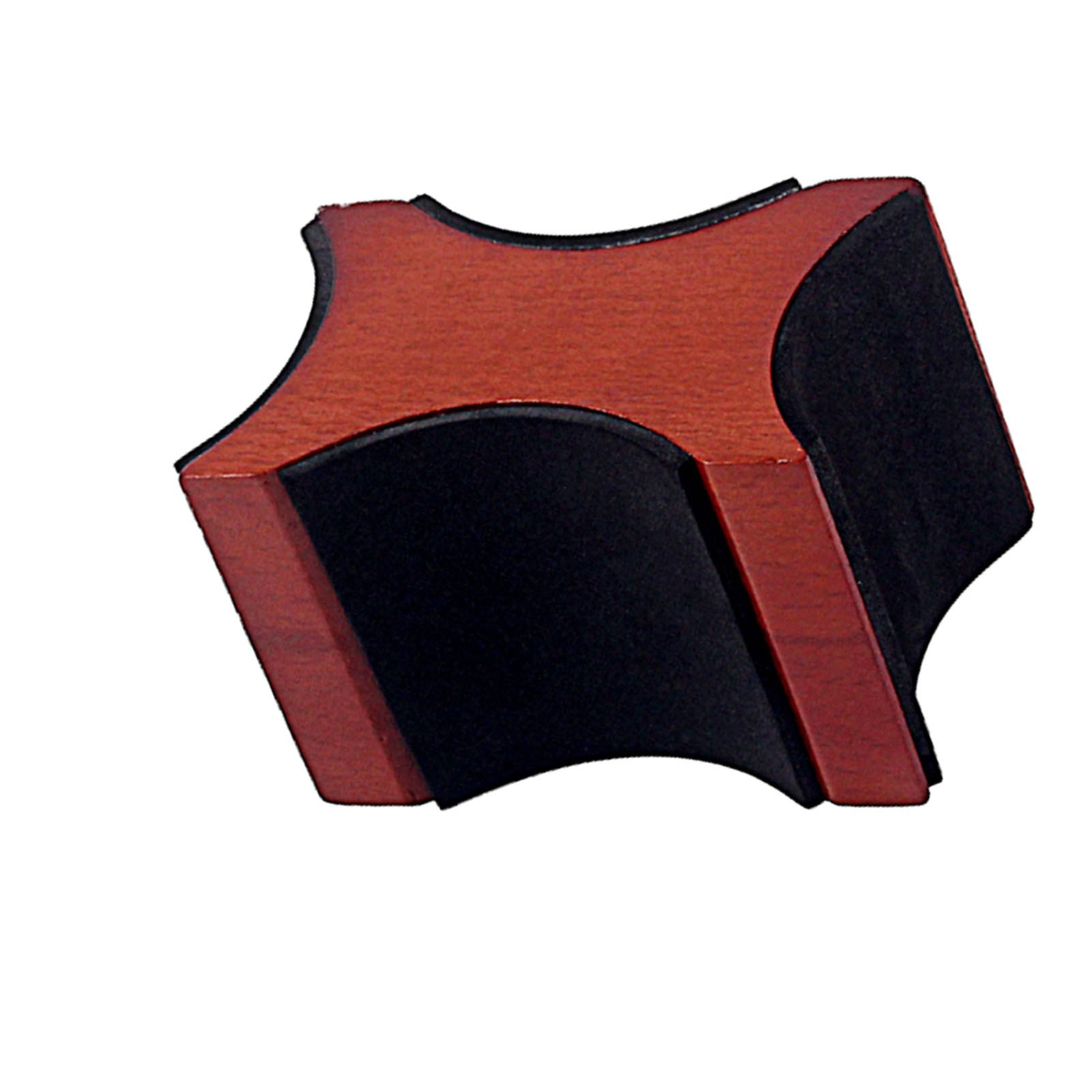 Mahogany Guitar Neck Rest Stand - Two Heights, for Bass Ukulele Mandolin Banjo