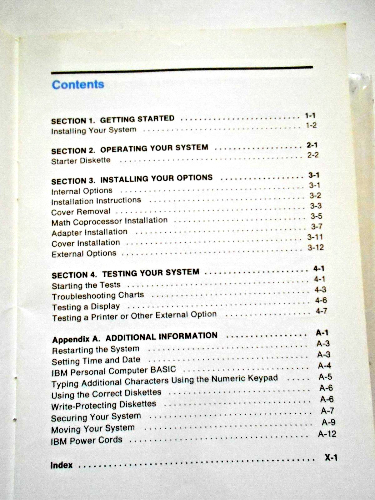 IBM Personal System/2 Model 30 Guide to Operations