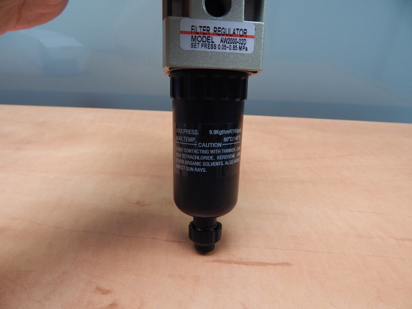 1/4" Module/Air Piggyback Filter/Regulator