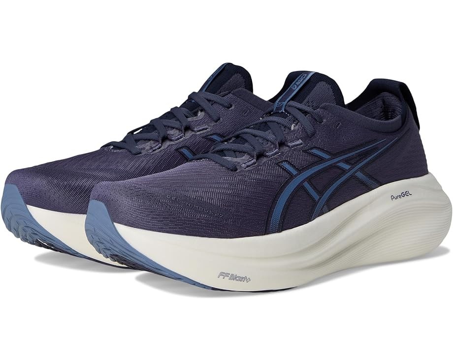 ASICS® (Men's 11.5 M) GEL-NIMBUS™ 27 Running Shoes in Indigo Fog - $165