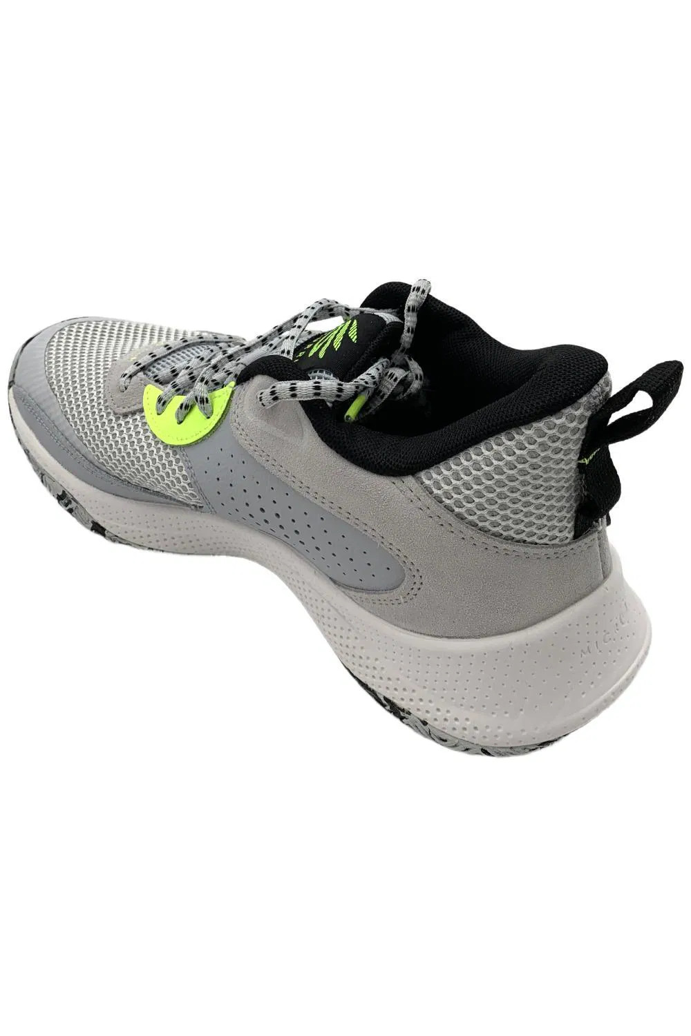 Under Armour Men's Curry 3Z 24 Basketball Sneakers Gray/Black/Yellow