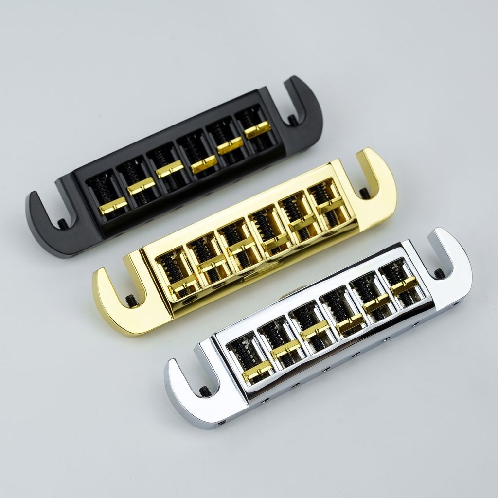 Tailpiece Guitar Bridge For LP Electric Guitar Adjustable Wraparound Available