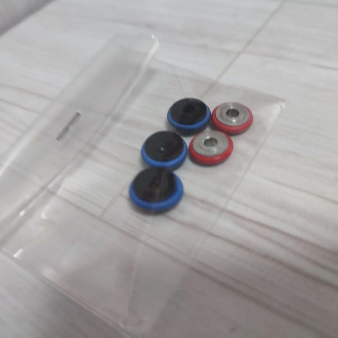 Mini 4Wd Aluminum Roller Resin With Rubber Ring