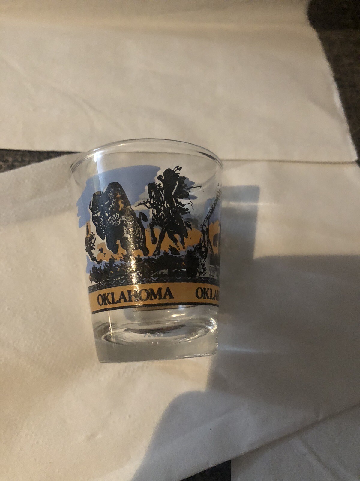 Shotglass- Oklahoma- Used