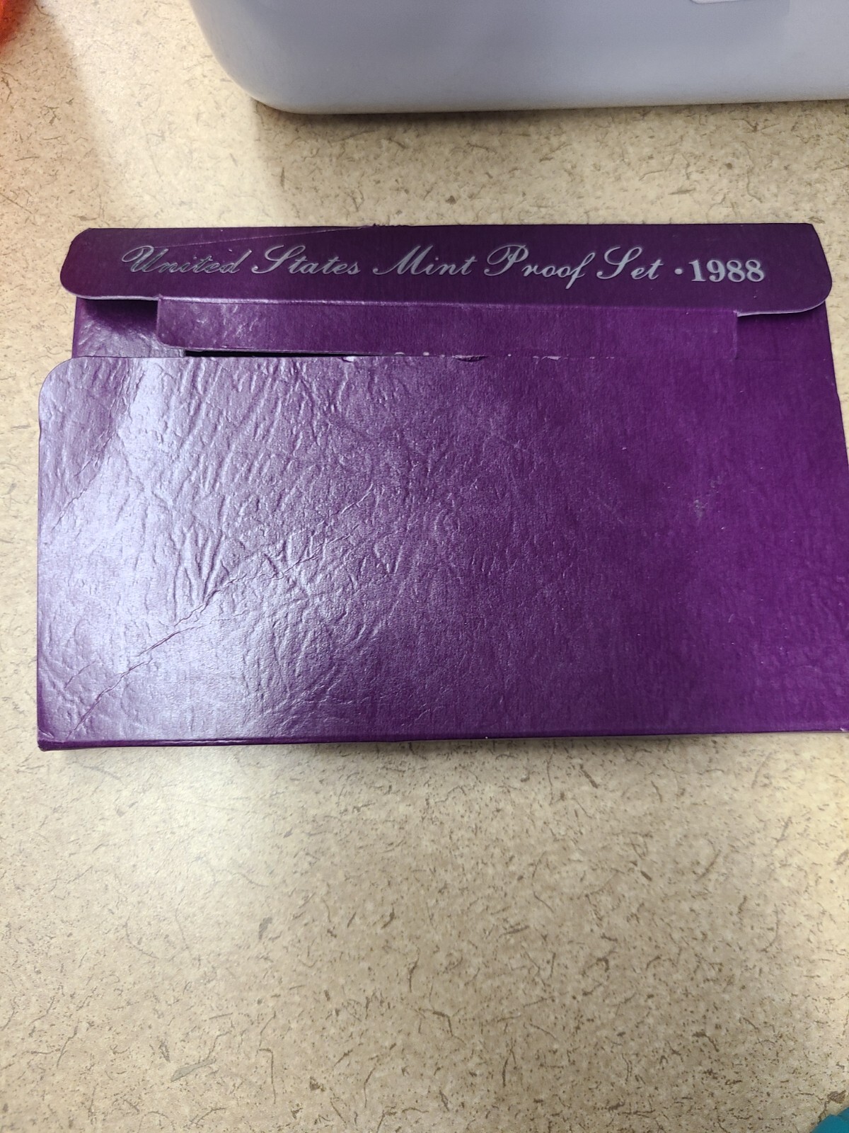 1988 S PROOF Set in Original Box US Mint with COA (5 Coin Set)
