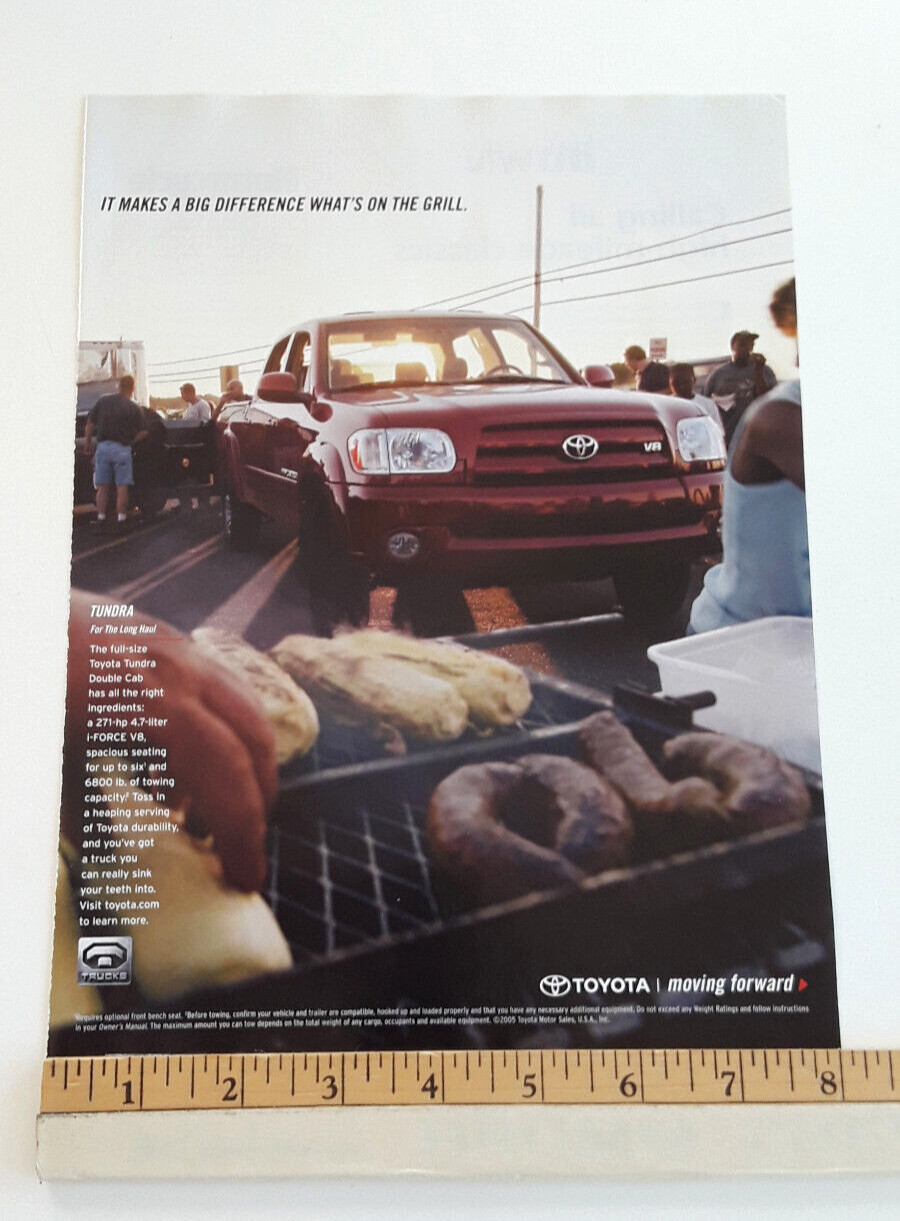 TOYOTA TUNDRA ORIGINAL 2006 AD