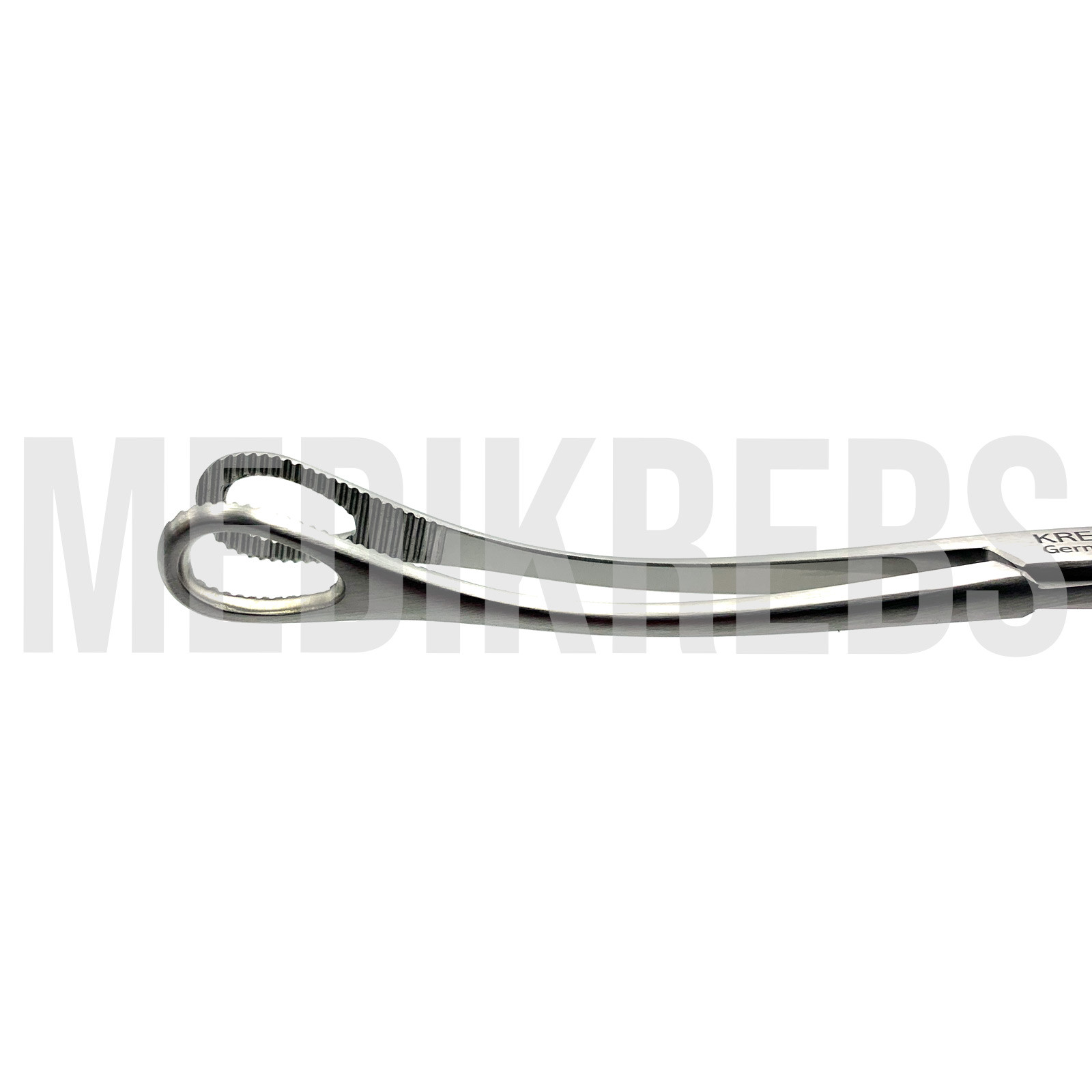 Foerster Sponge Holding Forceps Curved Serrated Jaws 10'' - 25cm General Surgery
